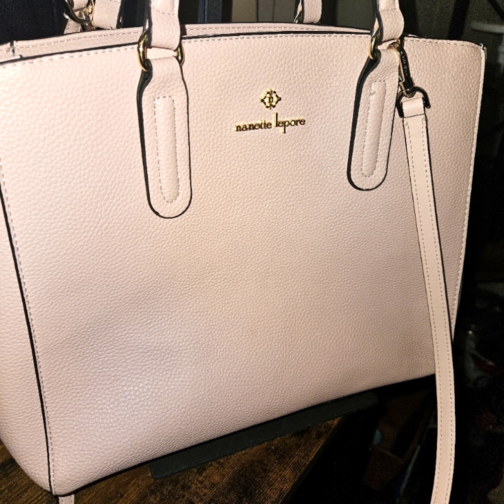 Nanette Lepore Rose Pink Tote Bag